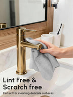 Microfiber Cleaning Cloths Roll, 225 Pack Tear Away Microfiber Towels Roll - Image 4