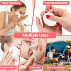 100% Pure Cotton Round Pads for Face, Lint-Free Makeup Remover Pads, - Image 5