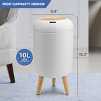 Pukomc Smart Sensor Wastebasket, Convenient and Hygienic Easy to Use, - Image 5