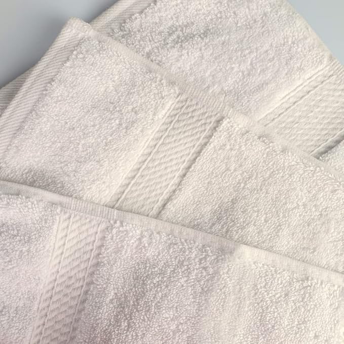Superior Solid Egyptian Cotton Face Towel Set - Image 5