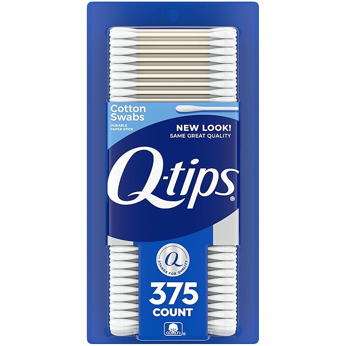 Q-tips Cotton Swabs For Hygiene and Beauty Care Original Cotton Swab Made by Q-tips