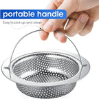 2 Pack 4.5" Kitchen Sink Strainer - Image 2