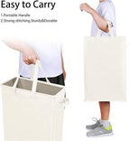 Odonata Slim Laundry Hamper Handles Collapsible Laundry Basket Thin Dirty - Image 6
