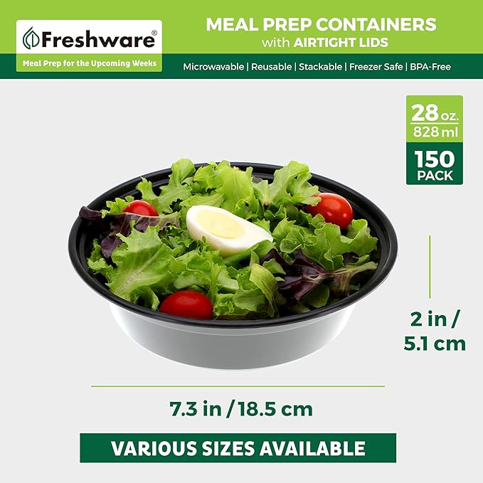 Freshware Meal Prep Containers - Image 4