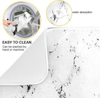 Super Absorbent Dish Drying Mat, Microfiber Fast-Drying Dish Mat, Kitchen Dish - Image 2