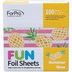 ForPro FUN Summertime 5" Foil Sheets, Aluminum Hair Foils - Image 5