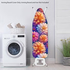 Boho Flowers Ironing Board Covers, Heavy Duty Iron Board Cushion - Image 3