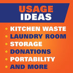 Hefty Ultra Strong 13 Gallon Trash Bags, Tall Kitchen Trash Bags 13 Gallon Size - Image 7