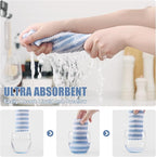 Homaxy Kitchen Towels, Ultra Soft and Absorbent Dish Towels, Reusable Fast - Image 3