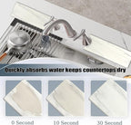 Stargaz Faucet Mat For Kitchen Sink，Sink stone quick dry around faucet - Image 4