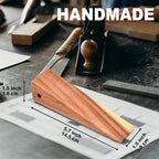 Wooden Door Stoppers, Acacia Wood Wedges - Image 2