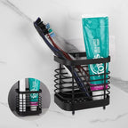 Wall Mount Toothbrush Holder for Bathroom, Stainless Steel Rustproof Toothbrush by LUEXBOX