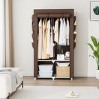Portable Closet for Hanging Clothes, Portable Wardrobe Closet - Image 2