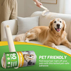 Lint Roller 2-in-1 Rotatable Handle Pet Hair Remover - Image 5