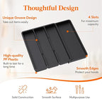 Lifewit Utensil Organizer for Kitchen Drawer, Expandable Cooking Silverware Tray - Image 6