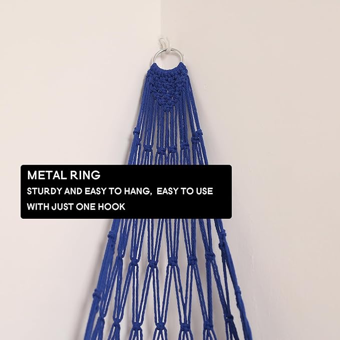 Stuffed Animal Storage Toy Hammock Corner Hanging Net - Image 5