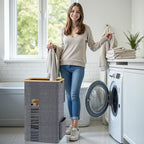 Laundry Basket Clothes Hamper - Image 5