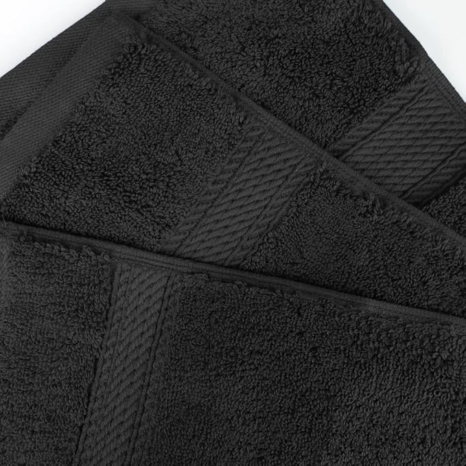Superior Solid Egyptian Cotton Face Towel Set - Image 5