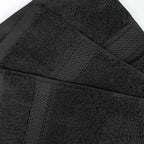 Superior Solid Egyptian Cotton Face Towel Set - Image 5