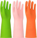 3 Pairs Rubber Cleaning Gloves Latex Free Dishwashing Gloves by THEOFFICIALHINSOCHA