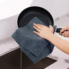 Homaxy 12 Pack Dish Towels for Kitchen, Super Soft and Absorbent Coral Velvet - Image 4