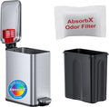 iTouchless 1.32 Gallon SoftStep 2.0 Bathroom Trash Can by iTouchless