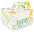 Disposable Face Towel, Soft & Thick Lint-Free Biodegradable Face Towelettes by Beauntangly