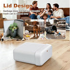 funest 2 Pack Bathroom Trash Can - Image 3