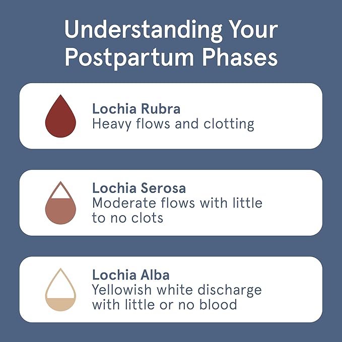 LOLA 100% Organic Cotton Postpartum Pads - Image 5