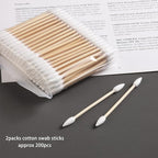 200PCS Pointed Tip Cotton Swabs, Precision Tip Cotton Swabs - Image 2