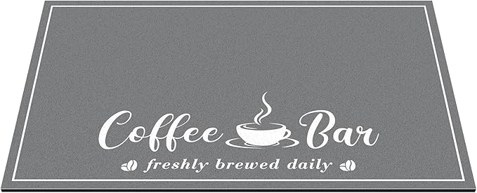 Absorbent Coffee Mat, Fashion Dish Drying Mat - Image 9