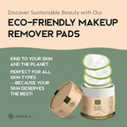 Greenzla Reusable Makeup Remover Pads Washable Laundry Bag & Round Box - Image 7