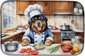 Caroline's Treasures DAC6332DDM Tibetan Mastiff The Chef Dish Drying Mat by CarolinesTreasures