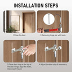 HOME MASTER HARDWARE Hinge Pin Door Stopper 12-Pack, Adjustable Heavy Duty Zinc - Image 5
