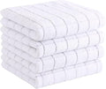 Homaxy 100% Cotton Terry Kitchen Towels, Checkered Designed, Soft and Super by Homaxy