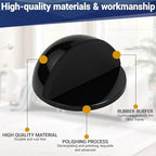 Self Adhesive Door Stoppers, Stainless Steel No Drill Rubber Floor Door Stop - Image 4