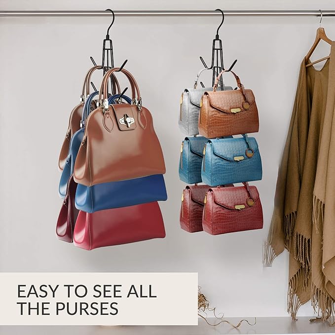 ZEDODIER Purse Hanger Organizer - Image 5