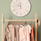 HOUSE DAY Wooden Hangers 20 Pack, Heavy Duty Wood Coat Hangers - Image 6