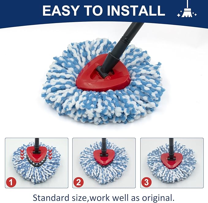 Spin Mop Replacement Head Base Compatible - Image 7