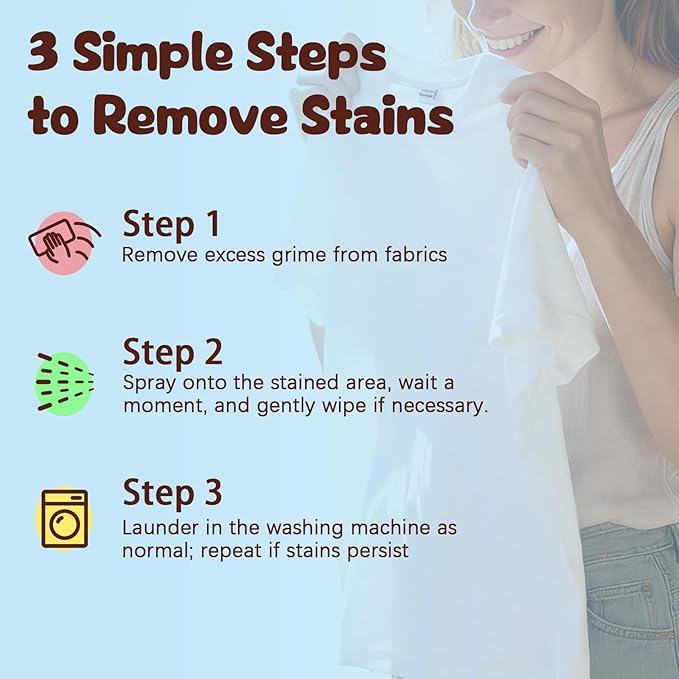 Stain Remover Spray, 10.5 fl oz. Spot cleaner - Image 6