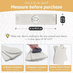 Quick Dry Stone Sink Splash Guard, Instant Drying Stone Tray - Image 2