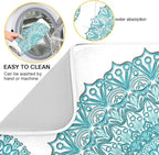 Super Absorbent Dish Drying Mat, Microfiber Fast-Drying Dish Mat, Kitchen Dish - Image 2