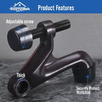 HOMOTEK 2 Pack Hinge Pin Door Stoppers, Adjustable Deluxe Heavy Doorstops - Image 2