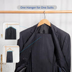 Nature Smile Luxury Natural Wooden Suit Hangers - Image 6