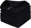 Homaxy 100% Cotton Waffle Weave Kitchen Dish Cloths, Ultra Soft Absorbent Quick by Homaxy