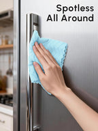 Microfiber Cleaning Cloths Roll, 75 Pack Tear Away Microfiber Towels Roll - Image 5