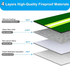2025 Upgraded Lipo Battery Fireproof Explosionproof Safe Bag, 4 Layers of Heat - Image 2