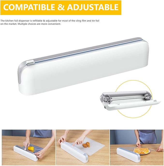Aluminum Foil & Plastic Wrap Dispenser - Image 4