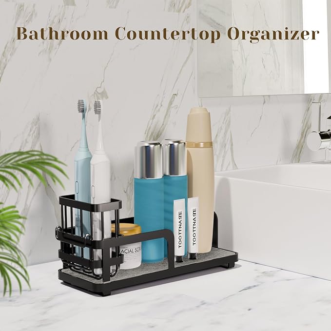 Kitchen Sink Caddy Organizer for Instant Dry, Rustproof Sponge Holder & Dish - Image 5