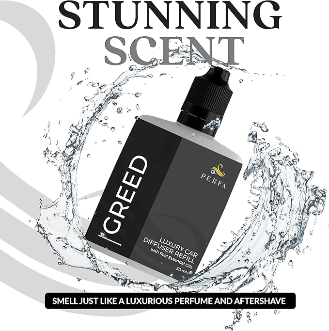 Greed Diffuser Refill 50ml Bottle | Strong Car Freshener - Image 4